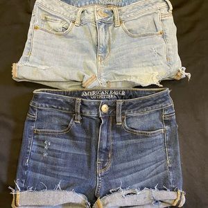 Bundle of AE jean shorts